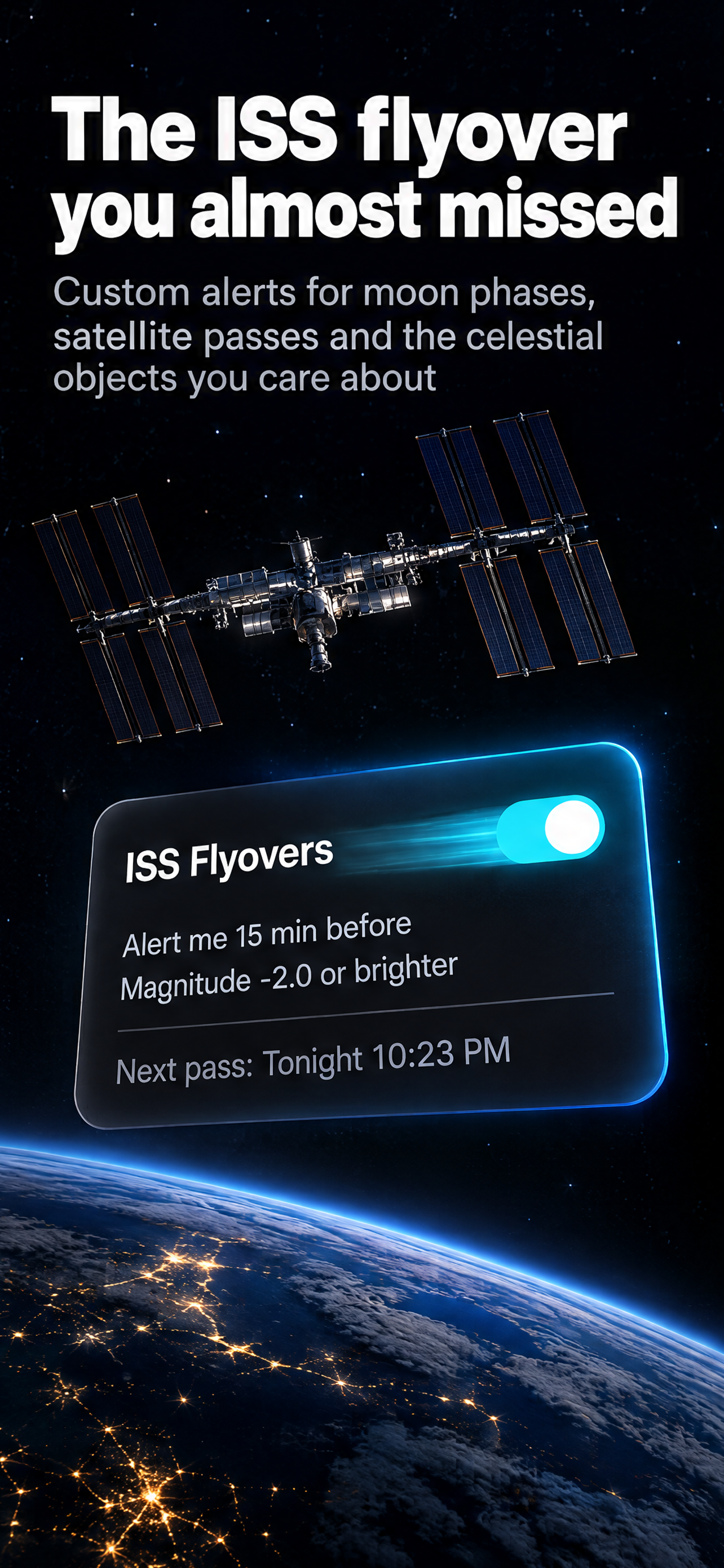 The ISS flyover you almost missed