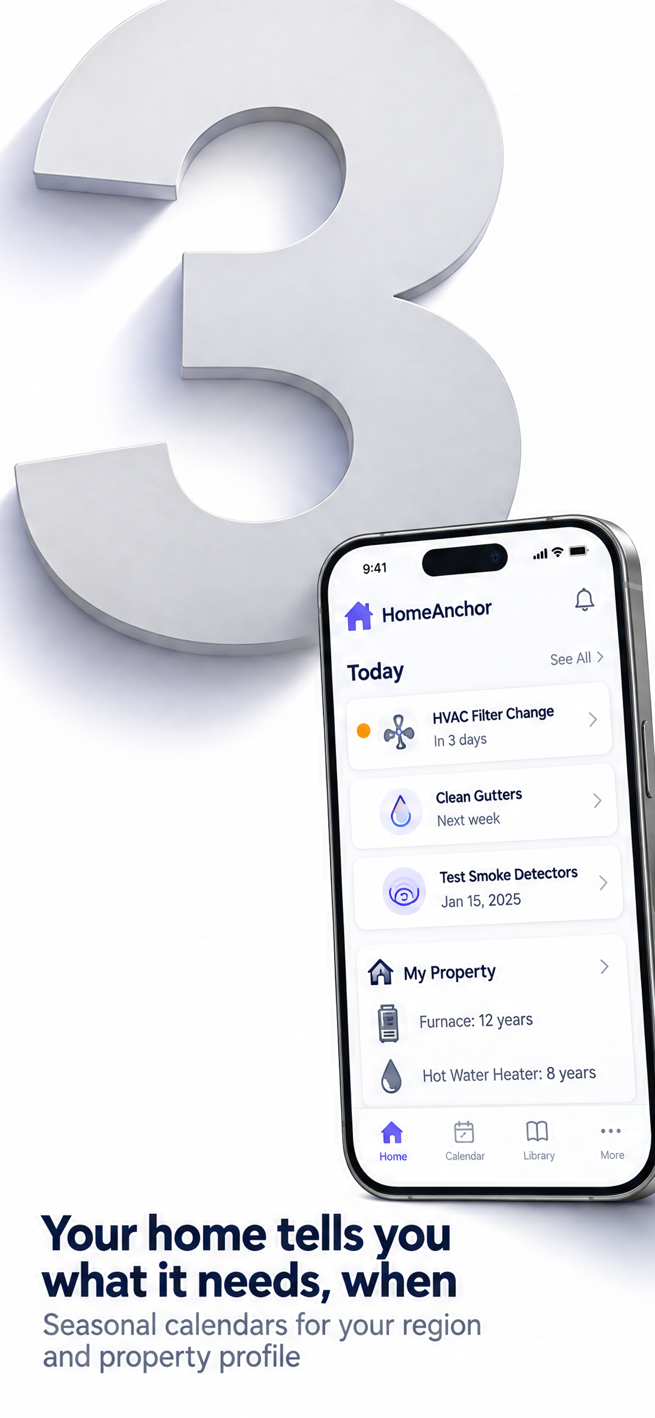 Your home tells you what it needs, when