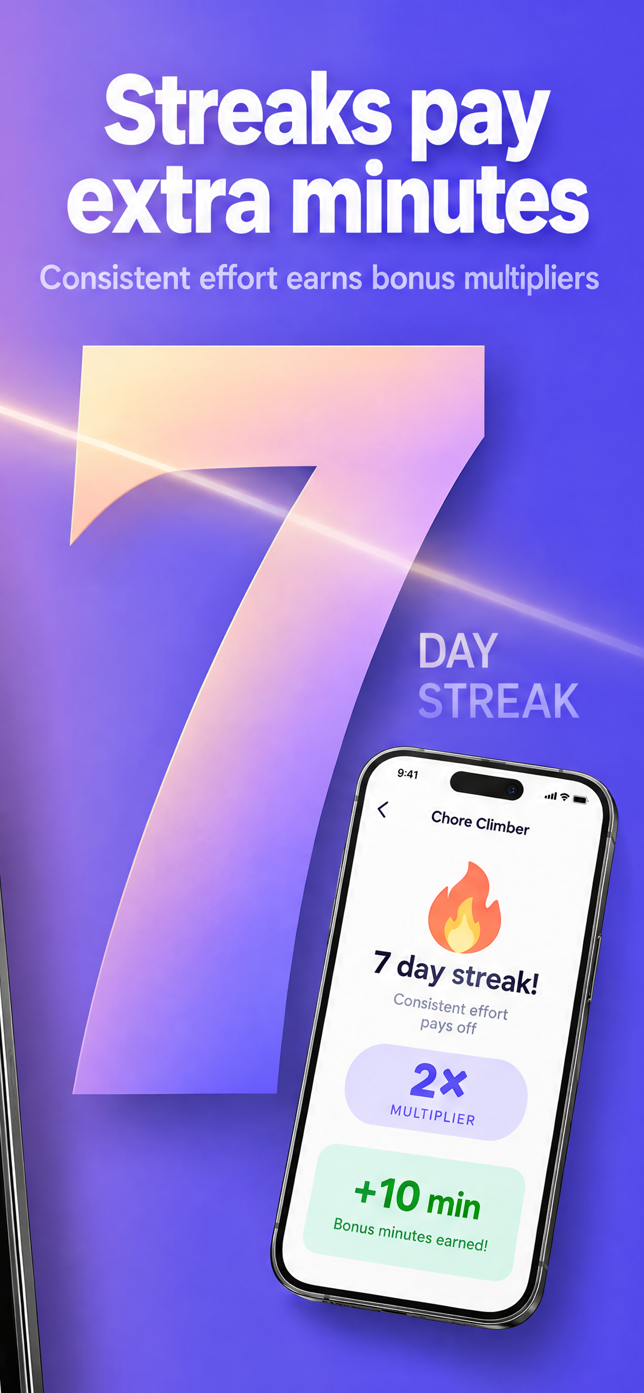 Streaks pay extra minutes